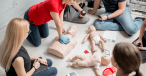 First aid class