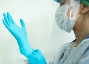 Infection control barriers in first aid